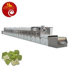 High efficiency microwave lotus leaf dryer hemp leaf dryer / hemp dryer